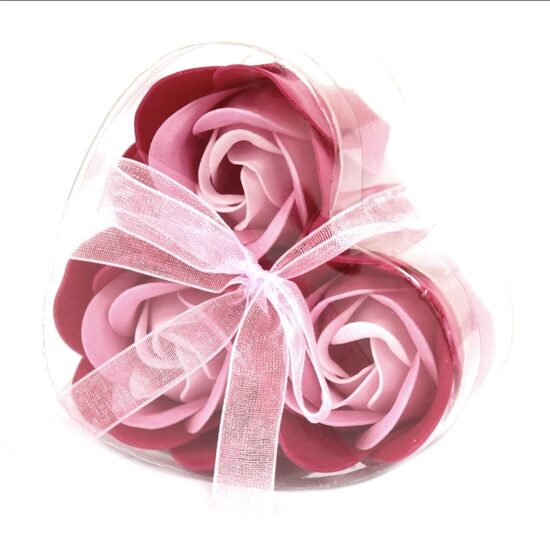 Ziepju ziedu sirds forma